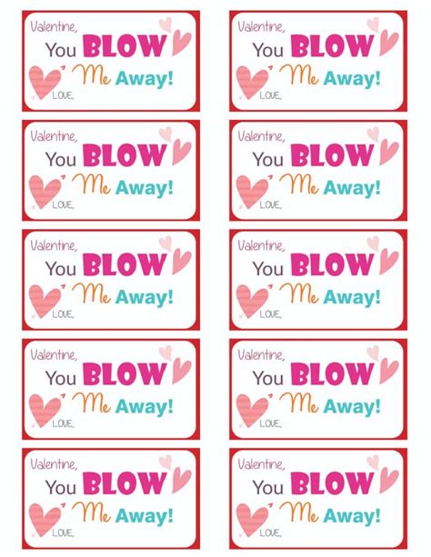 blow   valentine  printable