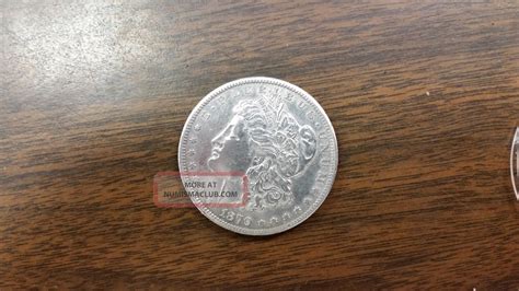 cc morgan silver dollar  vf details rare carson city coin