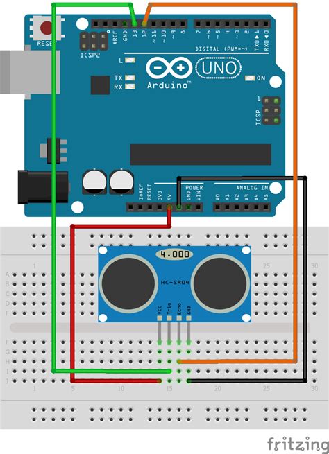 Interfacing Ultrasonic Distance Sensor In Arduino Iotguider