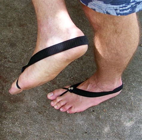 Mens Barefoot Sandals Flip Flop Style Etsy
