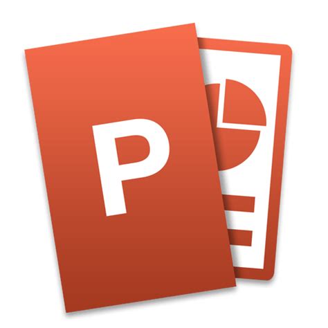 powerpoint icon microsoft office mac tilt iconset ziggy