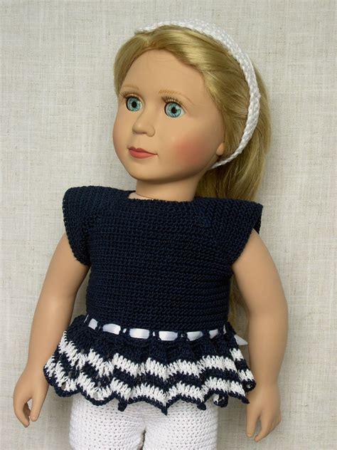 crochet patterns    doll clothes pin  american girl