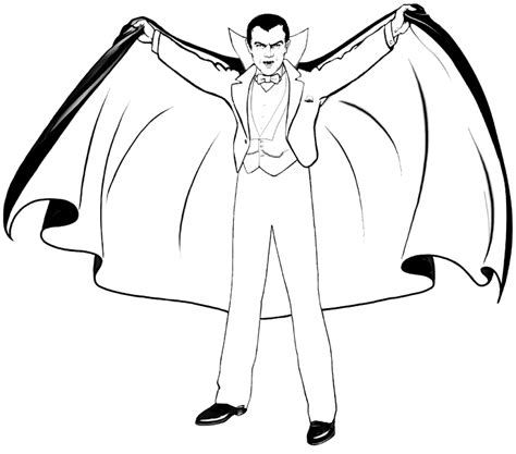 halloween coloring pages dracula coloring pages