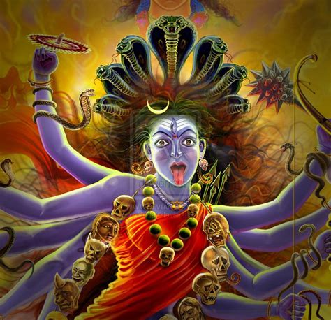 Hindu Goddess Kali Kali Mantra Kali Goddess Mother Kali