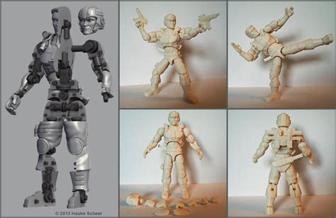 printed action figure
