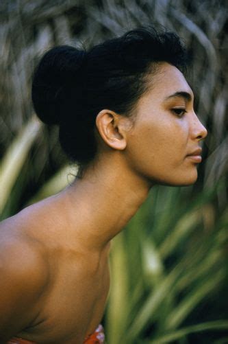portrait of beautiful tahitian woman by luis marden with images
