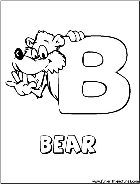 animal alphabets  coloring page