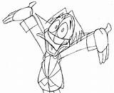Step Draw Duckula Drawing Count Easy sketch template