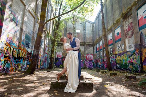 a colorful wedding at hawkins park in vernonia crystal genes photography