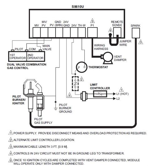 ignition module wiring question heating   wall