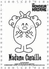 Madame Canaille sketch template