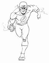 Flash Coloring Pages Kids Colouring Comics Dc Superhero Bestcoloringpagesforkids Sheets sketch template