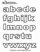 Coloring Alphabet Pages Printable English Abc Thank Please sketch template