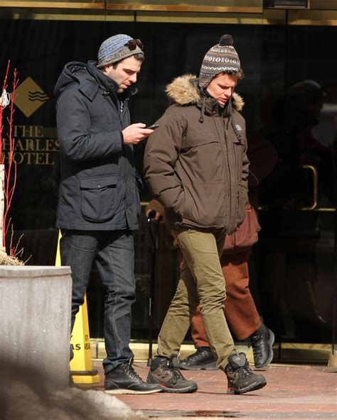 Zachary Quinto And Jonathan Groff Day Out Oh Yes I Am