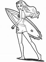 Coloring Pages Surfing Barbie Surf Big Search Clipartmag Again Bar Case Looking Don Print Use Find Top Popular sketch template