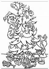 Grinch Coloring Christmas Pages Kids Stole Printable Who Sheets Print Decorations Colouring Color Tree Adult Printables Town Xmas Getcolorings Beautiful sketch template