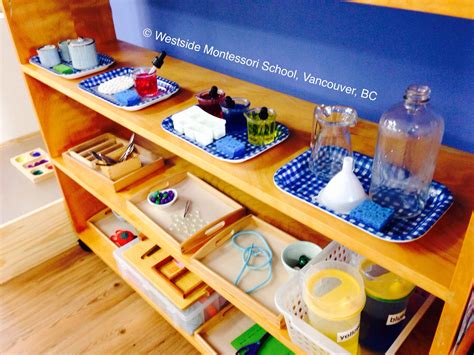 montessori practical life shelf atwmswms westside montessori school