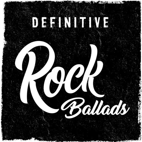 Various Artists Definitive Rock Ballads [itunes Plus Aac