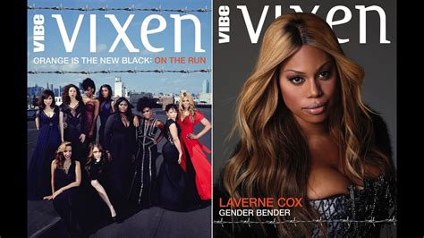 Orange Is The New Black S Laverne Cox Is Simply Stunning In Vibe Vixen