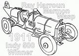 Coloring Pages Indy Car Popular sketch template