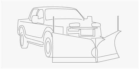 coloring pages snow plow truck