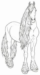 Coloring Horse Pages Friesian Animal Adults Adult Printable Choose Board Drawings Sheets sketch template
