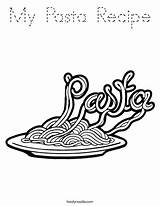 Pasta Coloring Recipe Favorites Login Add sketch template