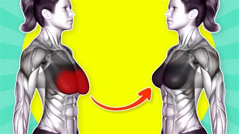 chest workout to lift firm and perk up your breasts youtube