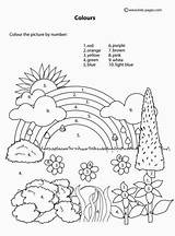 Worksheets Colors Kids Worksheet Pdf Spanish Colour Color Coloring Pages Printable Activity Weather English Let Preschool Class Learn Activities Fun sketch template