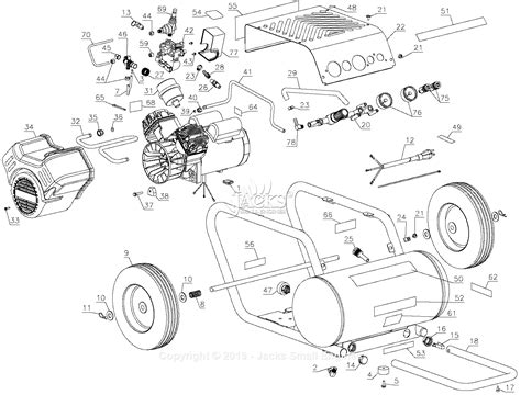 dewalt  type  parts diagram  air compressor