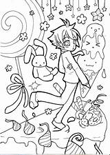 Candyland Coloring Game Board Senpai Sheets Shi Nyan Honey Pages Deviantart Template sketch template