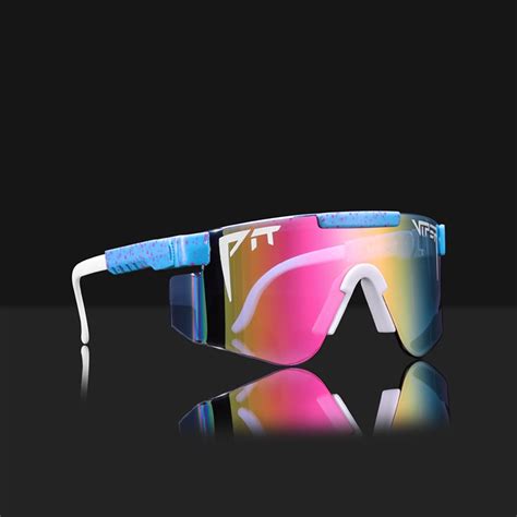 Pit Viper Brand Shield Sunglasses Men Ansi Z87 1 Enhanced Lens Sun