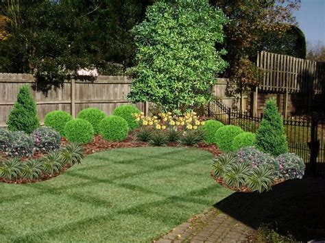 fence  landscaping idea fence landscaping corner landscaping