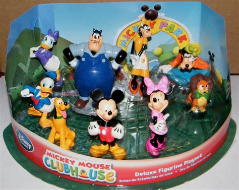 mickey mouse clubhouse figure play set disney pvc toy birthday party