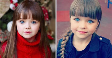 6 Year Old Russian With Beautiful Blue Eyes Is Voted The