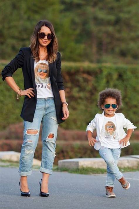 19 Adorable Mothers And Daughters Matching Outfit Ideas