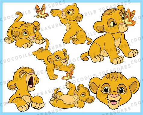 baby lion king svg  dxf include  svg cut files gallery svg