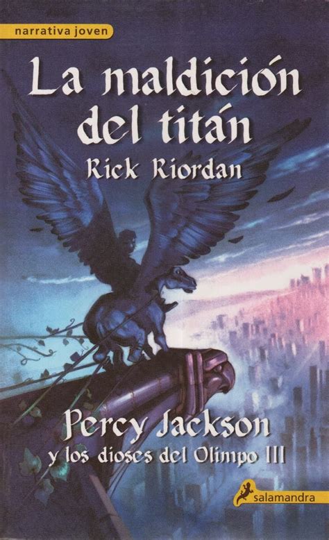 la letra crítica percy jackson y la maldición del titán rick riordan
