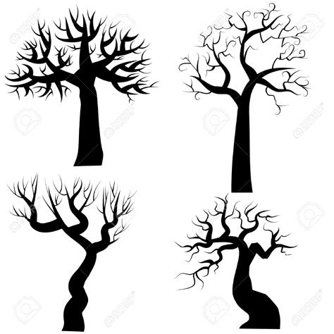 halloween tree silhouette clipart   cliparts  images