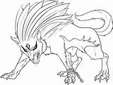 Wolf Coloring Pages Winged Cute Getdrawings sketch template
