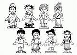 Coloring Pages Discrimination International Racial Elimination Kindergarten sketch template