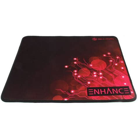 enhance pro red gaming mouse pad extended precision tracking surface