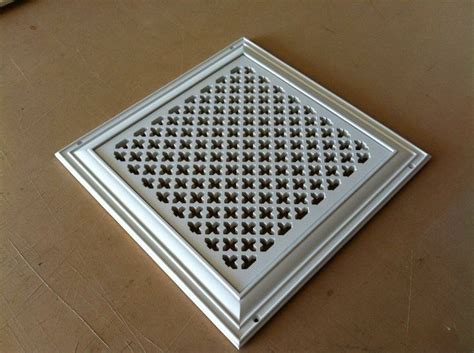 decorative return air vent covers tuscan steel designs bronze series