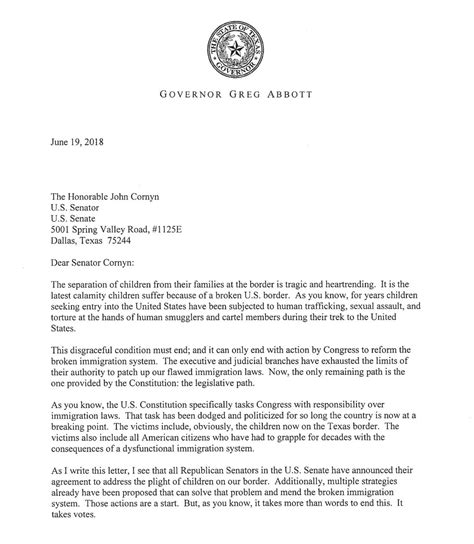 address  letter   senator  congressman