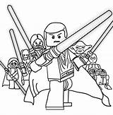 Lego Wars Star Coloring Pages C3po Kids Christmas sketch template