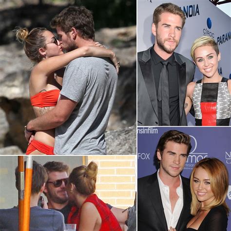 Miley Cyrus And Liam Hemsworth S Cutest Pictures