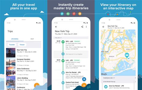 travel trip planner apps
