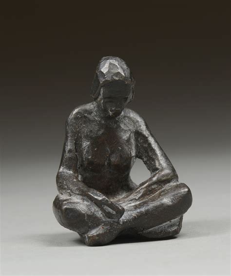 sculpture femme accroupie et femme assise artprecium
