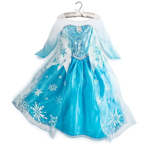 bnwt disney store exclusive elsa frozen princess dress costume with