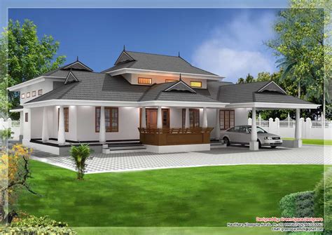 single floor house designs kerala house planner